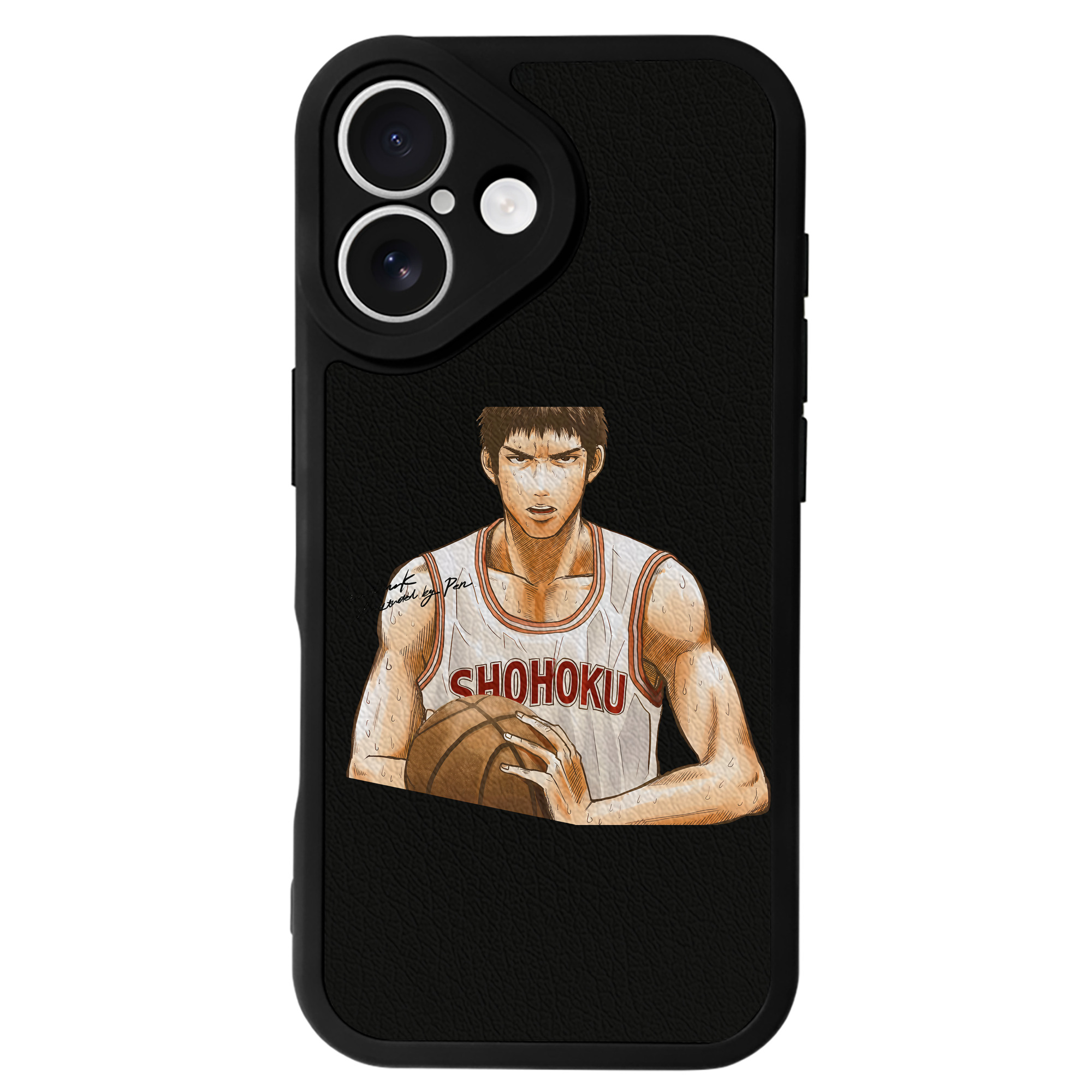 （画像用） SLAM DUNK／スラムダンク 【iPhone 16シリーズ対応】シリコンスマホケース（レザー調） 材質：シリコン